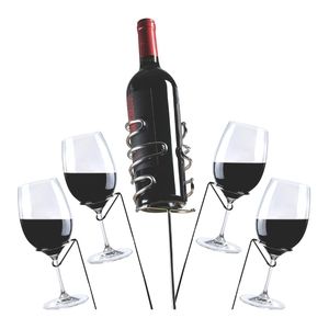 4/$20! Yohino Stainless Steel Wine Stakes - New!